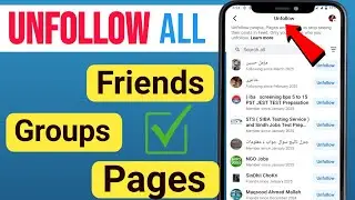 Quick Guide to Unfollow Everyone On Facebook 2025 | Facebook Following Unfollow All