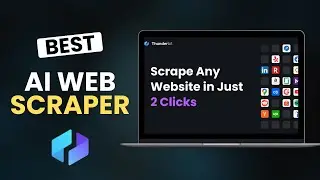 Scrape Any Website in 2 Clicks! | Thunderbit AI Web Scraper Full Demo