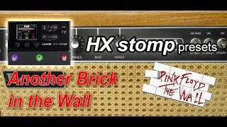 Pink Floyd-Another brick in the wall-part 2-Guitar solo-Played on HX stomp