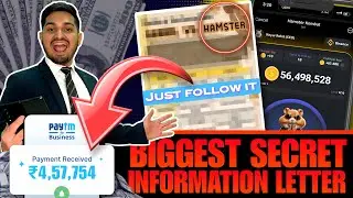 Hamster Kombat Withdrawal Secret Information Letter | Hamster Kombat Binance Exchange Launch