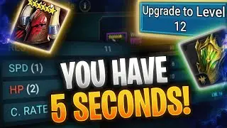 THE 5 SECOND GEAR CLEANSING RULE! What To KEEP And How to Roll FAST | Raid Shadow Legends