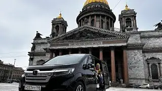 Обзор по лайту Honda Stepwgn Spada в Питере. Из Владивостока своим ходом :)