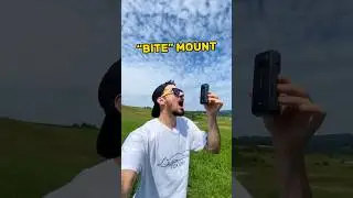 CRAZY Bite Mount with Insta360 X4