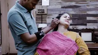 Ear Cleaning and Massage Wax Candle ASMR | Indian Massage