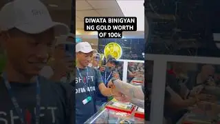 DIWATA binigyan ng Gold worth of 100k