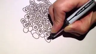 Educational blablabla - doodling ASMR drawing fine art tutorial