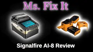 Signalfire AI 8 Review With Microscopic view of splice