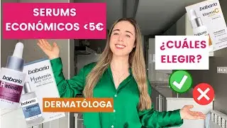 DERMATÓLOGA ANALIZA SERUMS ECONÓMICOS 5€ BABARIA: RETINOL, HIALURÓNICO, VITAMINA C | RUTINA BARATA