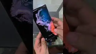Samsung S22 Ultra White 12/256 GB Short Unboxing.