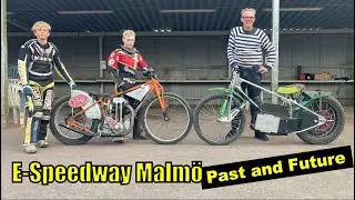 E-Speedway in Malmö / First reactions and I ride the BIG bike