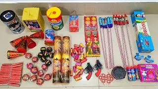 Testing Different Types of Diwali Crackers | Diwali Fireworks Testing | Crackers Stash Testing