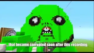 Xbox Minecraft Behind the Scenes Doctor Who Roller Coaster  - Original Map