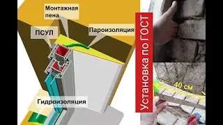 Установка окон по ГОСТ. Почему так не делают?