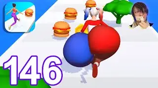 Twerk Race 3D — Running Game All Levels Android Gameplay with Webcam | LEVEL 146
