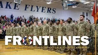 1483rd Transportation Company honored during pre-deployment ceremony