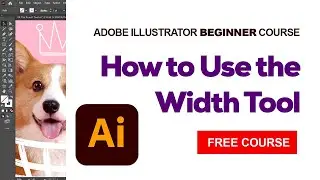 How to Use The Width Tool in Adobe Illustrator