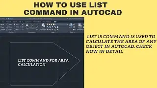 How to calculate area of any shape in AutoCAD 2024