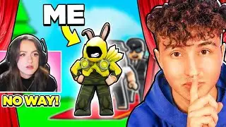 I Snuck Into a Streamers FASHION SHOW In Roblox BedWars!