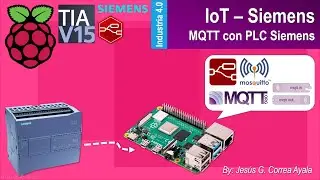 Siemens IoT, MQTT Protocol (S7-1200 PLC and Raspberry Pi 4)