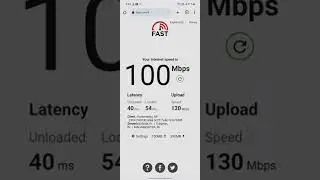 my internet speed on vianet. (5)