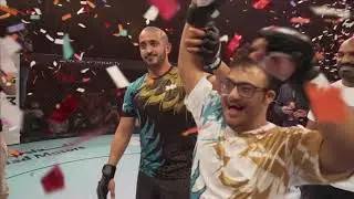 سمو الشيخ ناصر يفتتح أسبوع_بريف_الدولي_للقتال وبطولة العالم لفنون القتال المختلطة الهواة 11/11/2018