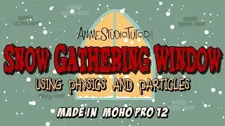 Snow Gathering Effect made in Moho Pro 12