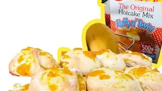 Gumawa ng tinapay gamit ang hotcake mix