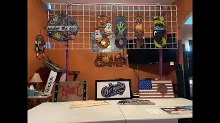 Assembling New Table Display for Craft Shows