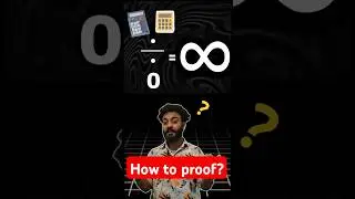 Why anything ➗️ 0 = ♾️? #proof #facts #share #mustknow #school #how #logic #hiddendetails #explained