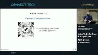 Connect Tech 2023   Using Valtio for Data Storage in React   Riaz Virani 1