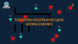 How To Make A Dedicated Server Multiplayer Game in Godot | Enemies