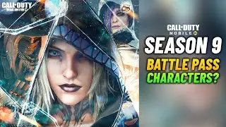 *New* Season 9 Battle Pass Cod Mobile | Season 9 Characters Leaks Codm | 2021
