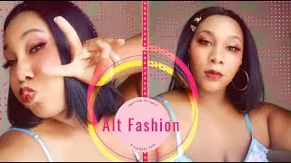 Alt Fashion Tangent - Strawberry Lemonade Makeup Look- ♥