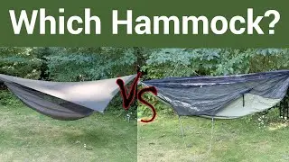 Warbonnet Blackbird vs Hennessy Ultralite Backpacker Asym Zip | Which is a better first hammock?