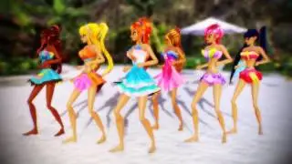 [MMD]  Club Winx models - Dance