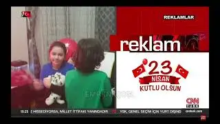 CNN TÜRK 23 NİSAN REKLAM JENERİKLERİ - 23 NİSAN 2023.