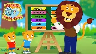 Months of the Year | Sing A Long | Nursery Rhyme | Learning Song