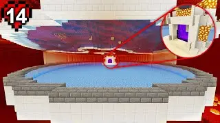 I Transformed THE NETHER in Minecraft Hardcore!