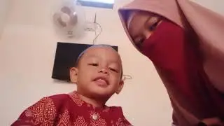 bayi satu tahun latihan ngaji