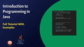 1 Introduction to Java Programming | Tutorial with Practical Examples