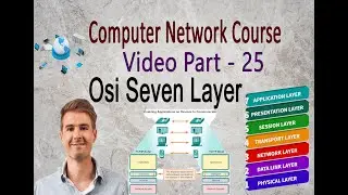 OSI seven layer | network video part - 25 | osi seven layer Struct Cher | seven layer of network