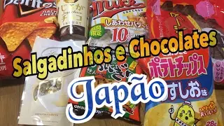 Salgadinhos &é chocolates 🍫 do Japão 🇯🇵
