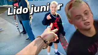 Playing a 10yr old a game of S.K.A.T.E!