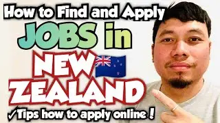 HOW TO FIND AND APPLY JOBS IN NEW ZEALAND?