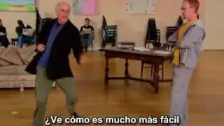 Larry David learning tap