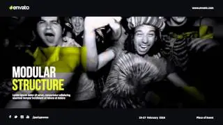 Dance Party Promo After Effects Project Download