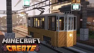 60' Tram tutorial | #createmod