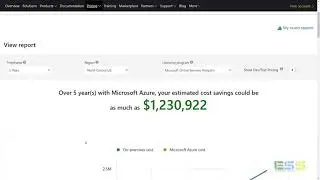 Azure Total Cost of Ownership Calculator Walkthrough
