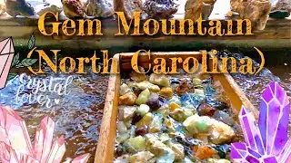 Gem mining at Gem Mountain (North Carolina)