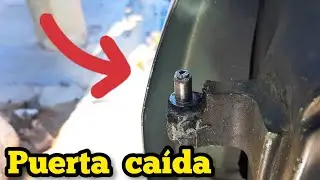 Puerta caída del auto - por que se desnivela la puerta de un auto.